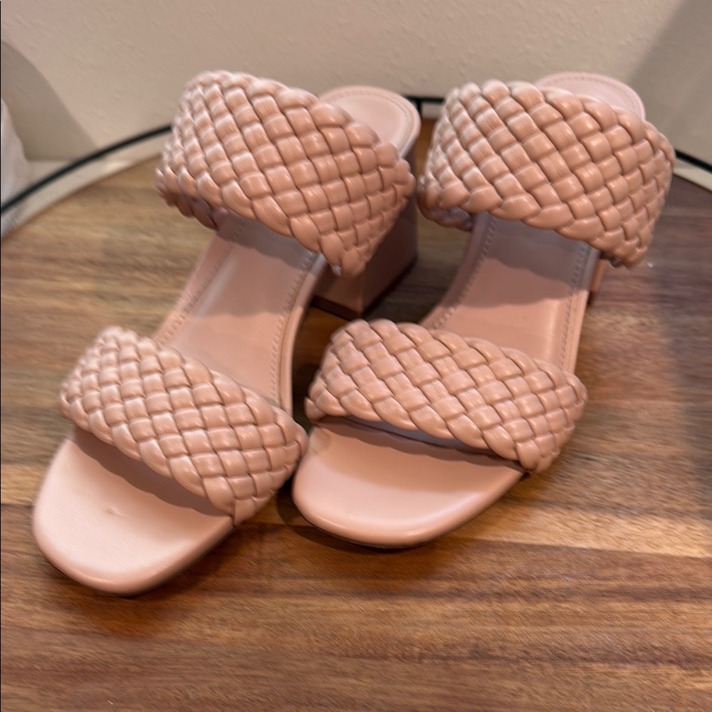 Steve Madden Pink Quilted Sandals